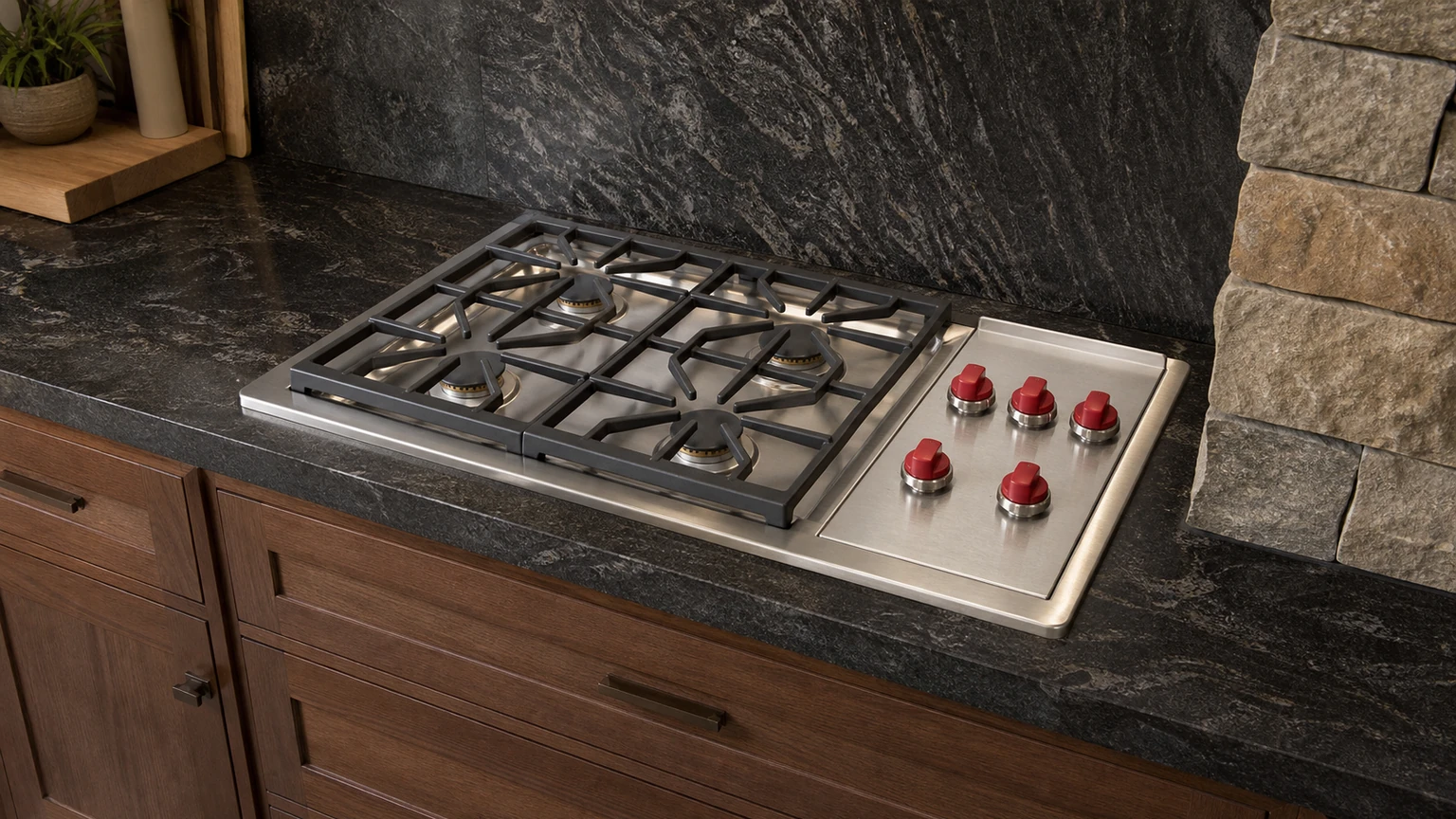 Luxury cooktop diagnostic visit in Wilton