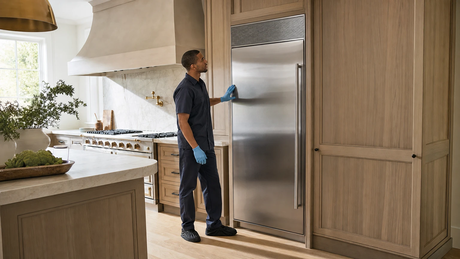 Luxury appliance service in Wilton